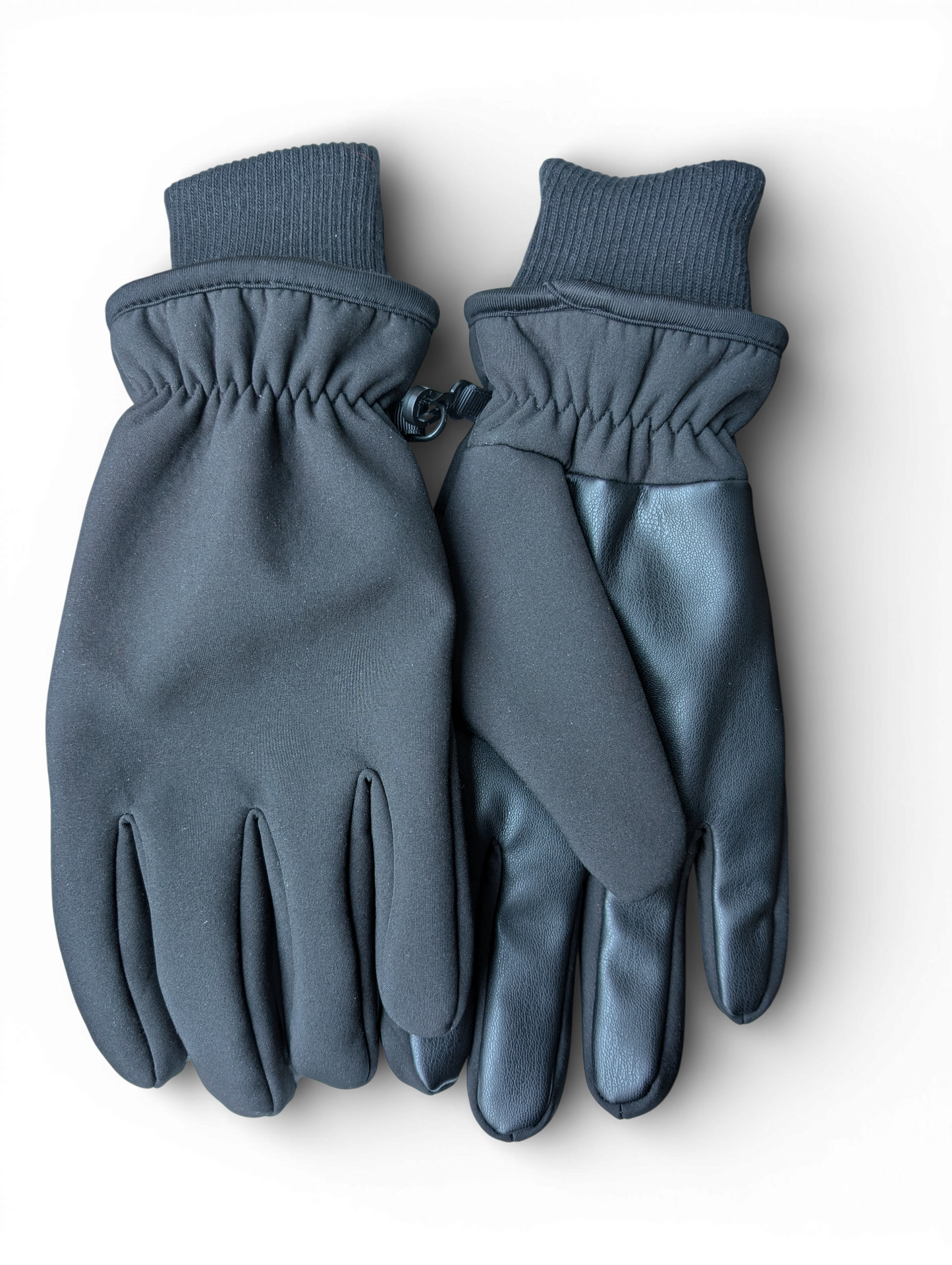 VORORDER EDE, Herren Lederhandschuhe, Polyester und PU, Touchfunktion