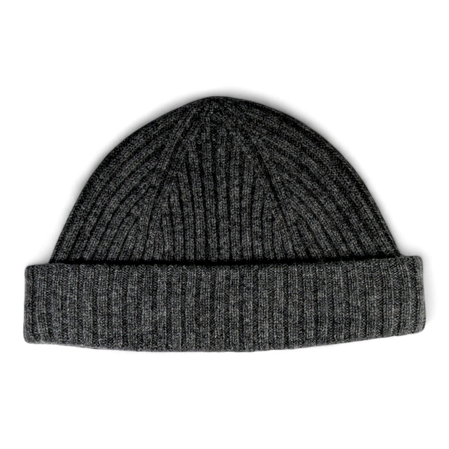 VORORDER Ed, Strickmütze aus 100% Kaschmir, doppelter Umschlag, kurze Form, Docker style