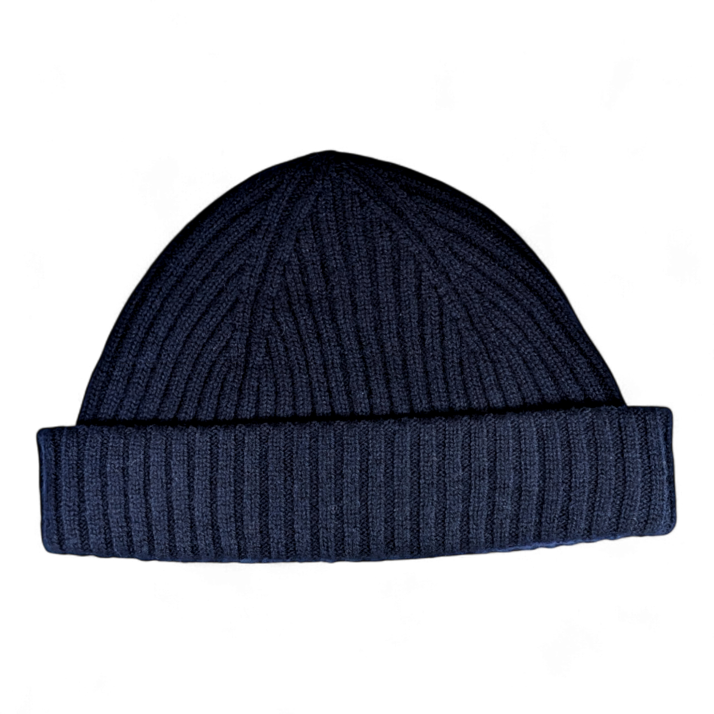 VORORDER Ed, Strickmütze aus 100% Kaschmir, doppelter Umschlag, kurze Form, Docker style