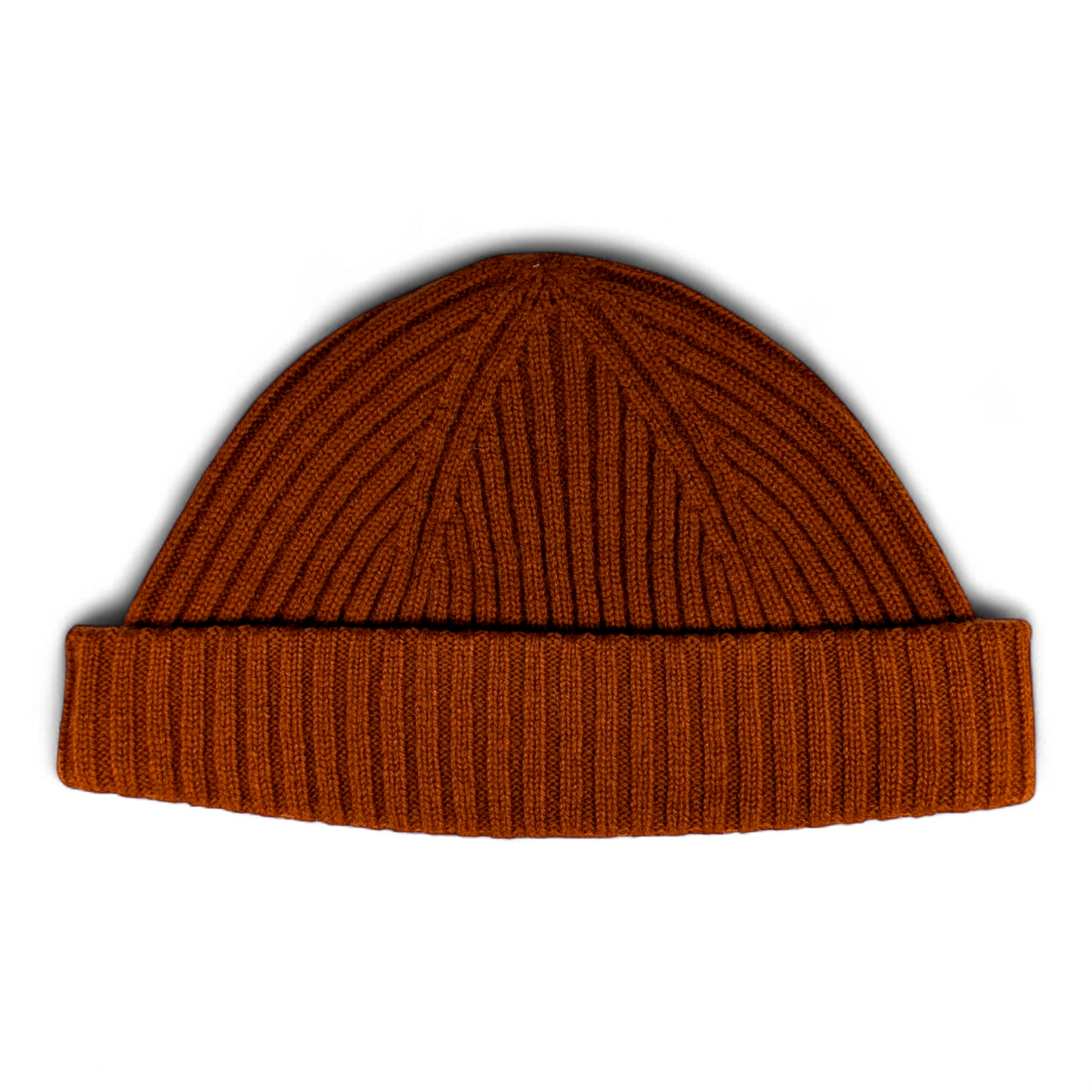 VORORDER Ed, Strickmütze aus 100% Kaschmir, doppelter Umschlag, kurze Form, Docker style