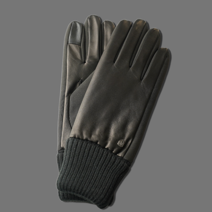 Lederhandschuhe für Damen, Nappaleder, Thinsulate Thermofutter, Smartphone Funktion#farbe_schwarz