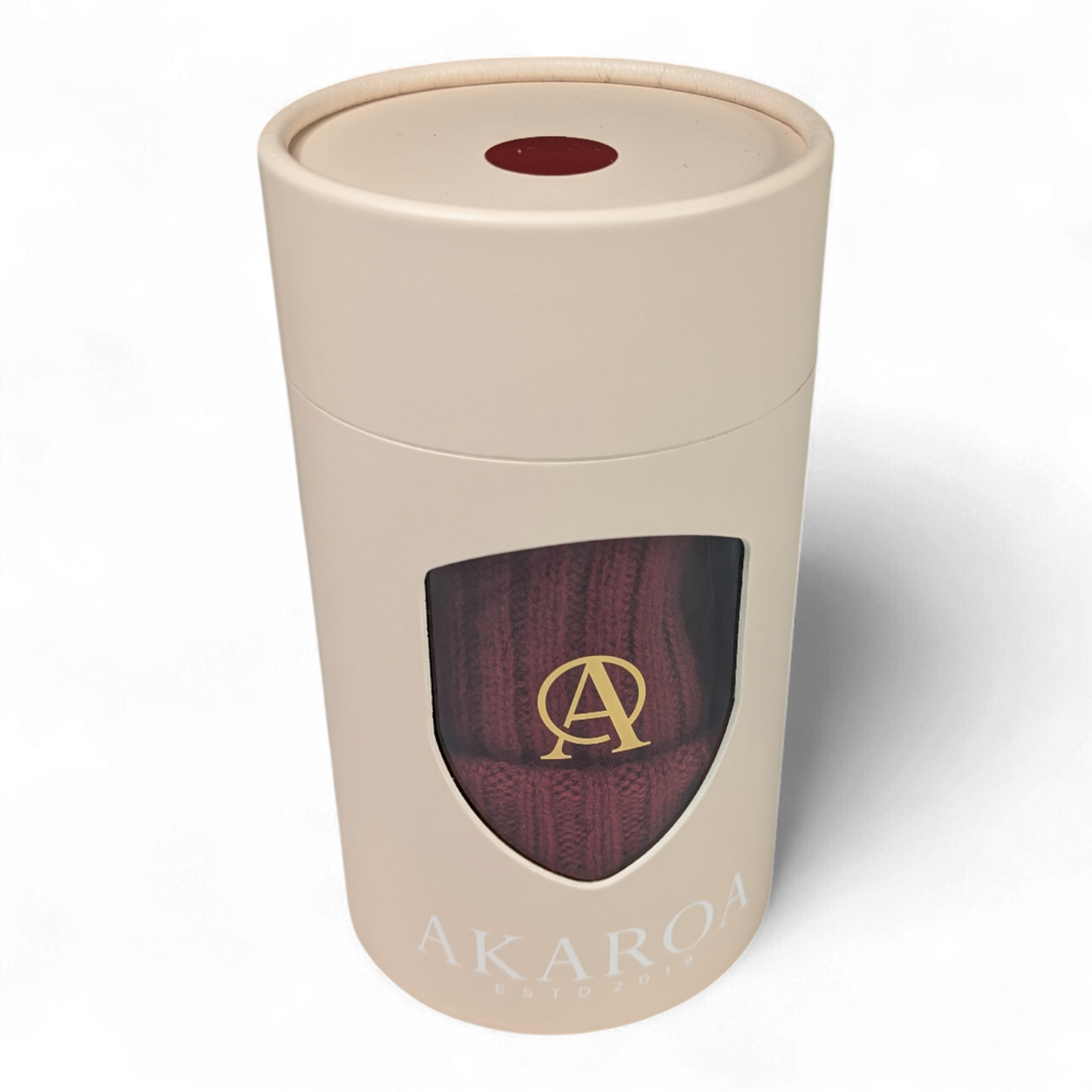 Ed, Strickmütze aus 100% Kaschmir, doppelter Umschlag, kurze Form, Docker style