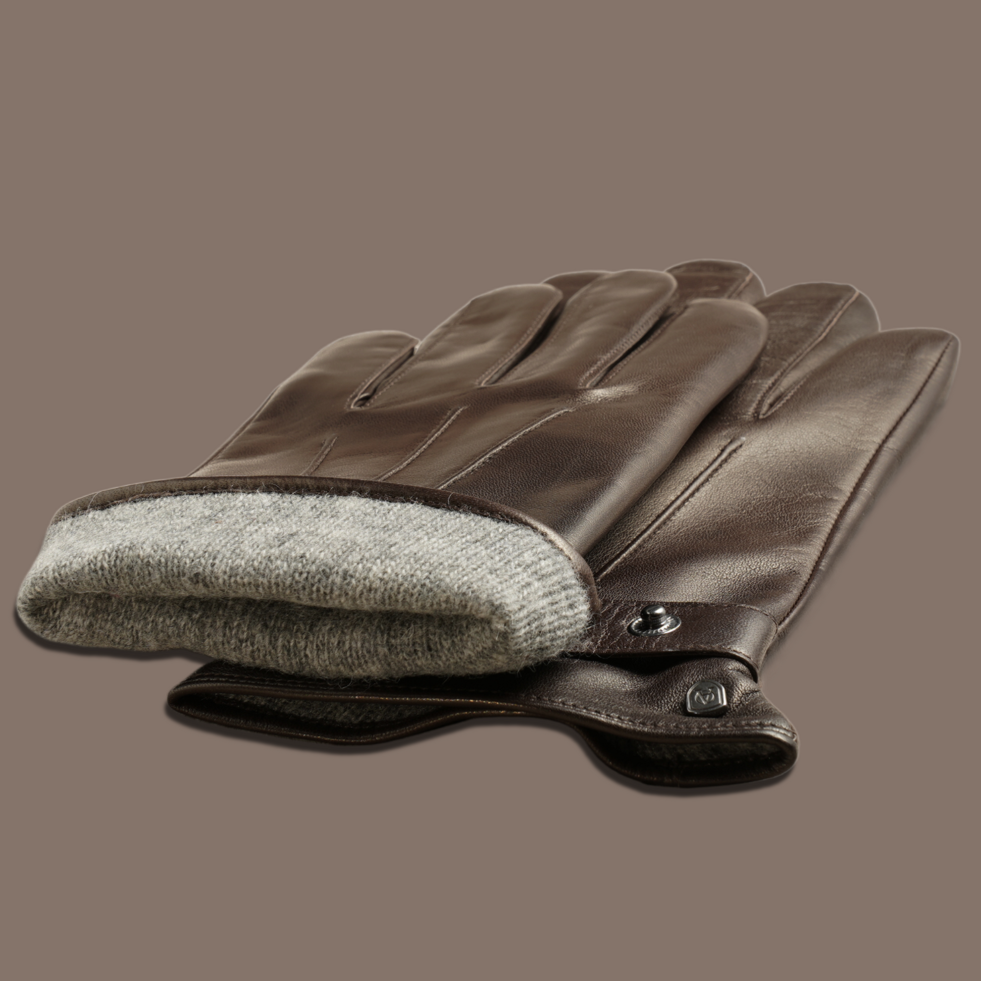 Lederhandschuhe für Herren, Nappaleder, Kaschmirfutter, Smartphone Funktion#farbe_schwarzbraun