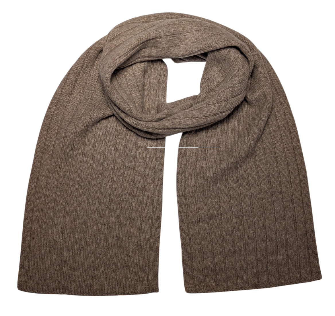 VORORDER BILLIE, Strickschal aus 100% Kaschmir, breite Rippe