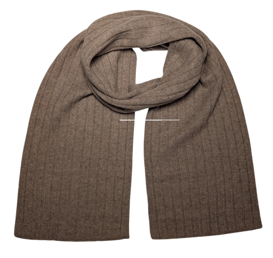 VORORDER BILLIE, Strickschal aus 100% Kaschmir, breite Rippe