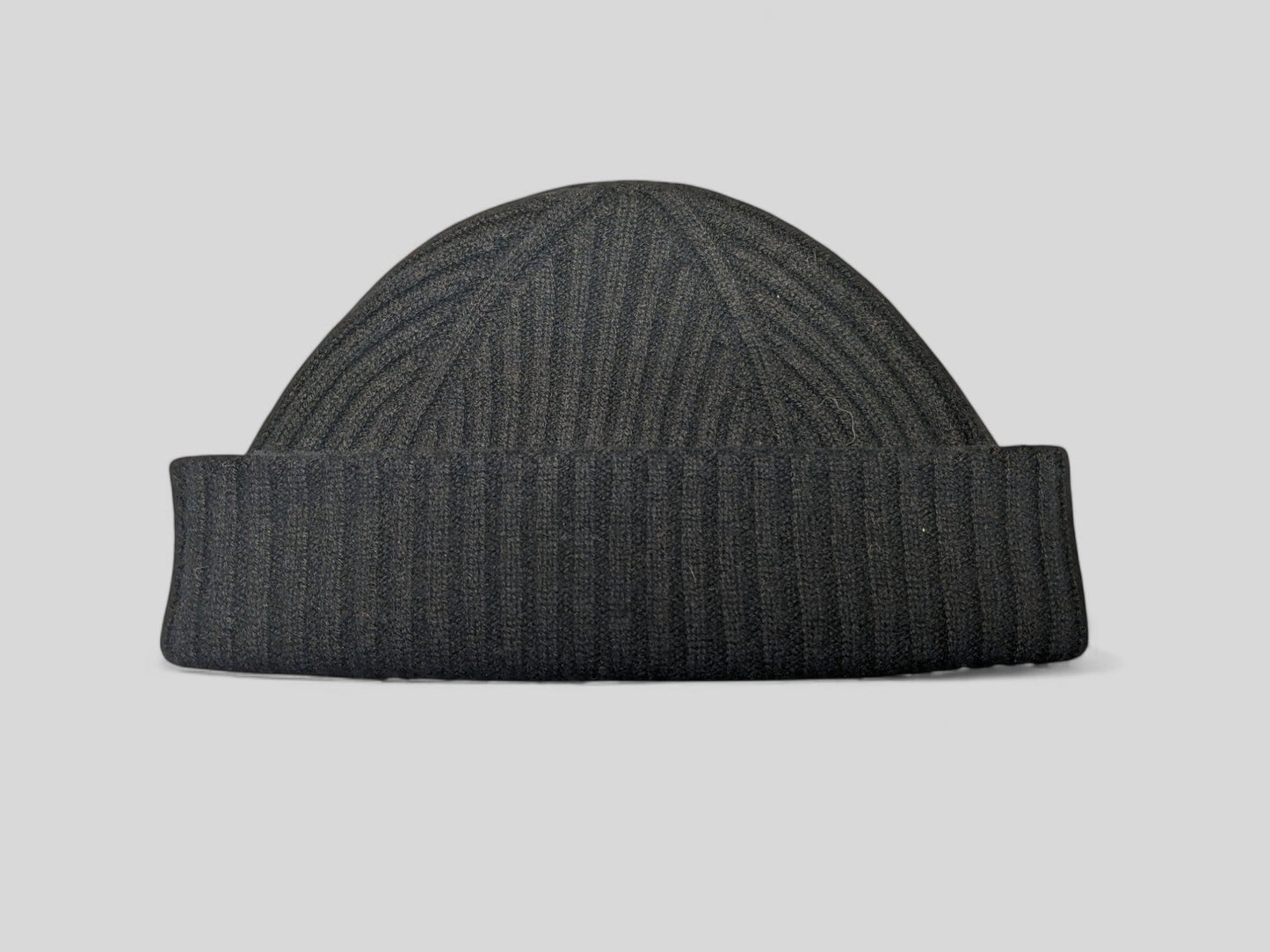 VORORDER Ed, Strickmütze aus 100% Kaschmir, doppelter Umschlag, kurze Form, Docker style